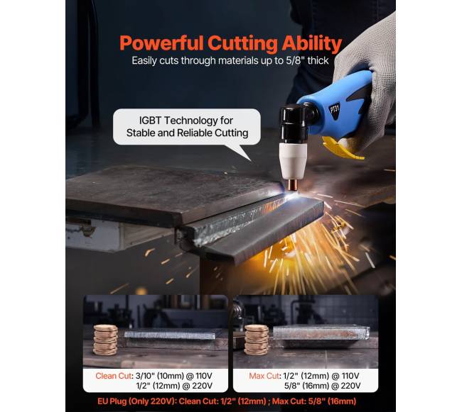 Plazminis pjaustytuvas 50A 220V dirbtuvėms1