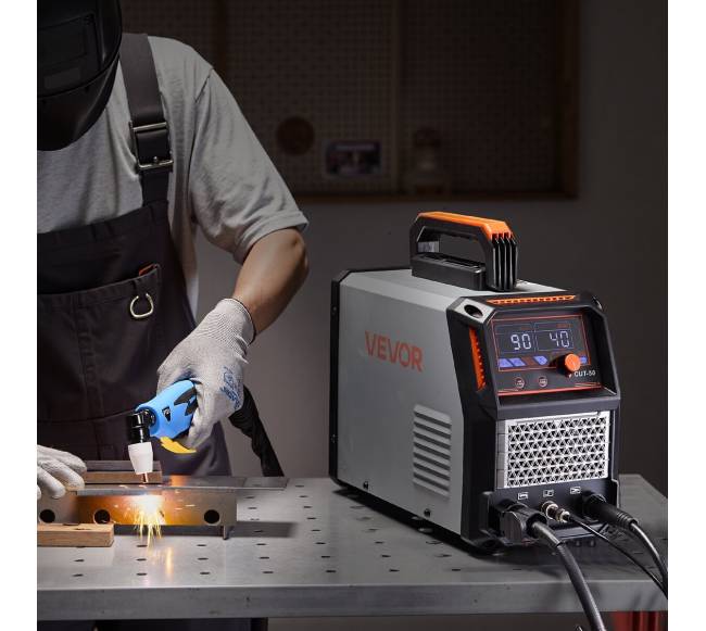 Plazminis pjaustytuvas 50A 220V dirbtuvėms7