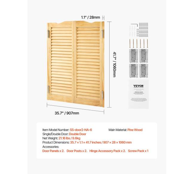 Dvivėrės pušinės durys su lankstais6