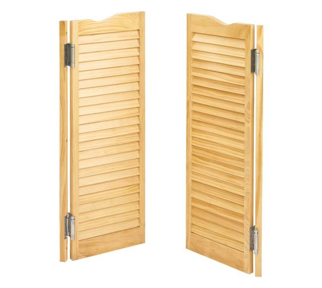 Dvivėrės pušinės durys su lankstais9