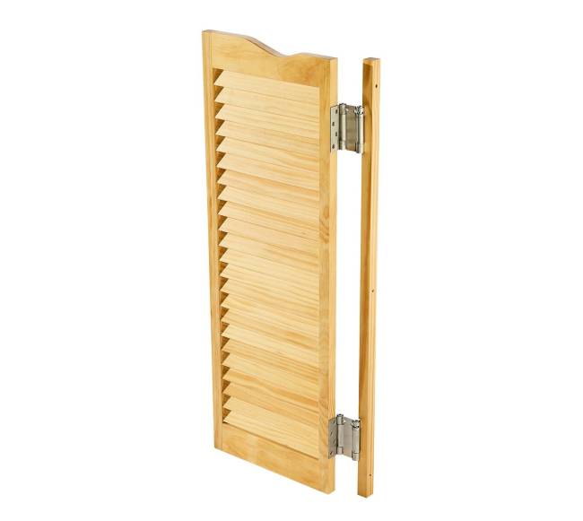 Dvivėrės pušinės durys su lankstais10