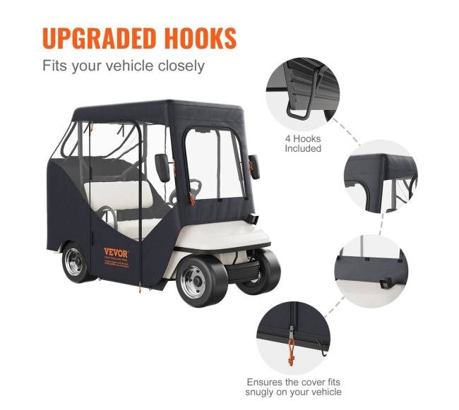 Golfūrimio uždangalas, 600D poliesteris5