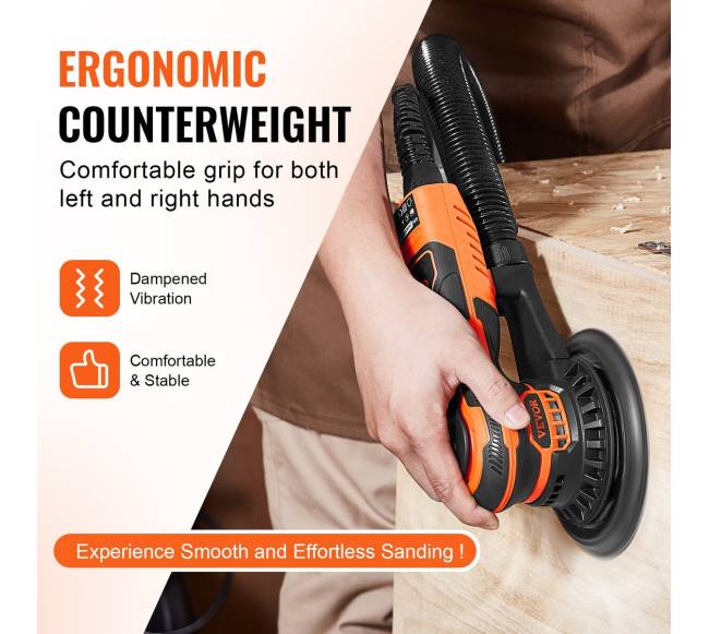 Orbitalinis ekscentrinis šlifuoklis 6 colių3