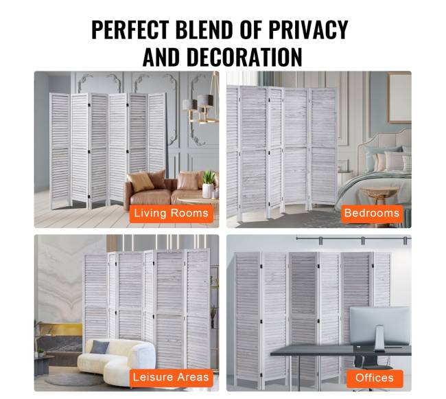 Medinė šešių dalių kambario pertvara5