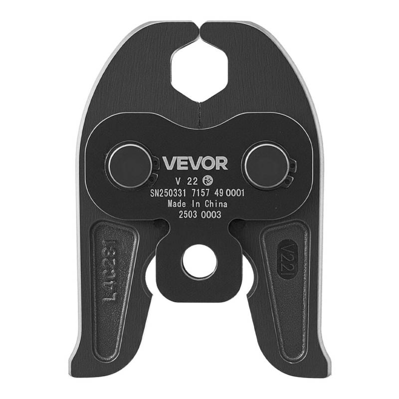 V22 spaudimo žandikaulis 22 mm V tipo vamzdžiams0