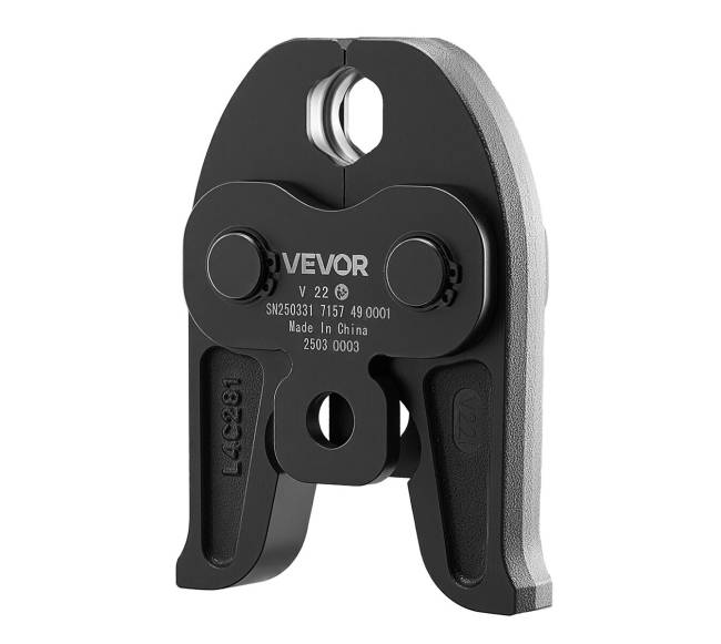 V22 spaudimo žandikaulis 22 mm V tipo vamzdžiams10