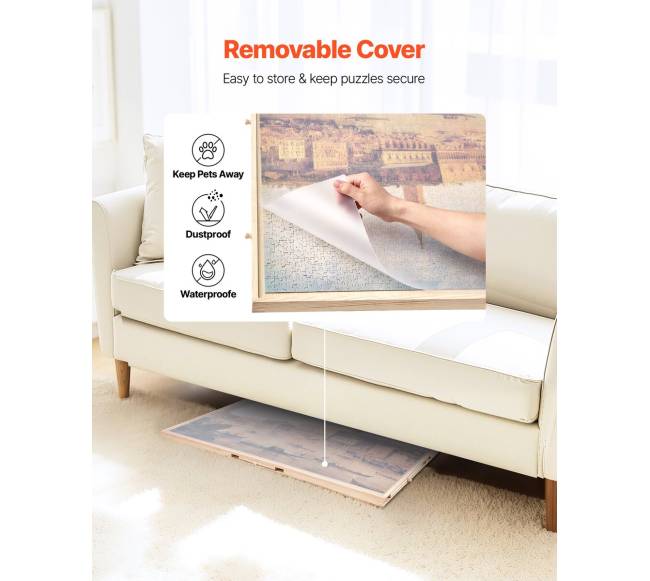 2000 dalių dėlionių stalas su stalčiais4