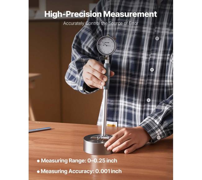 Indikatorius ir matuoklis su 0.03 mm tikslumu1