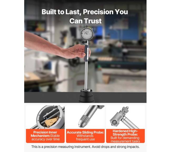 Indikatorius ir matuoklis su 0.03 mm tikslumu2