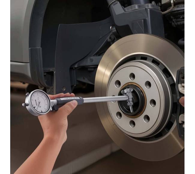 Indikatorius ir matuoklis su 0.03 mm tikslumu7