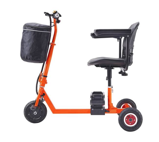 Nešiojamas triračis judumo motoroleris senjorams0
