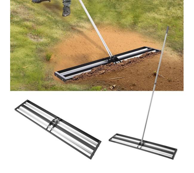 Vejos lyginimo grėblys su reguliuojama rankena0