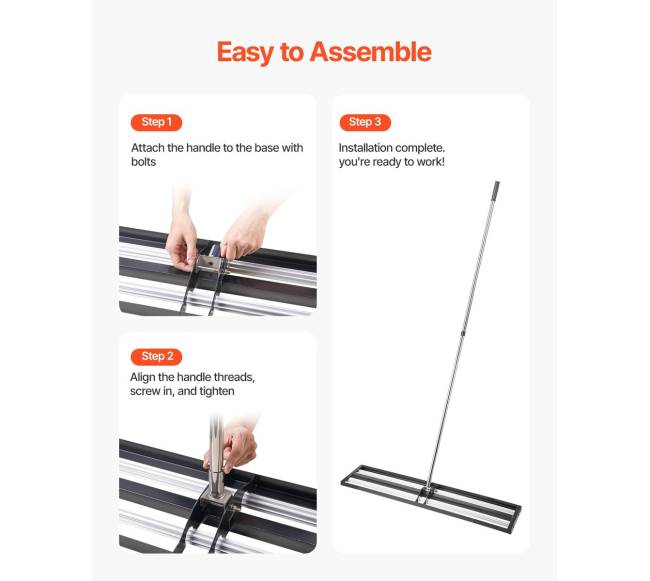 Vejos lyginimo grėblys su reguliuojama rankena4