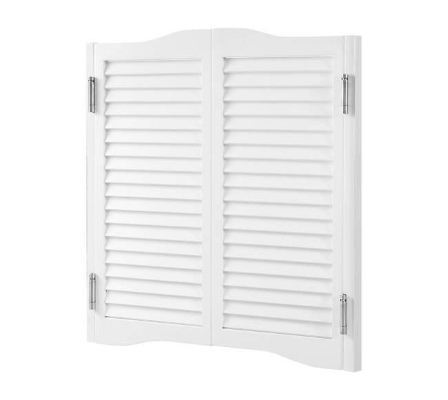 Supynės durys kavinėms, pušis, baltos, 81.3x91.4 cm8