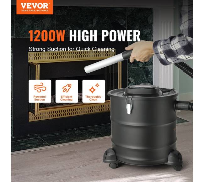 Pelenų siurblys, 20 L, 1200W galia1