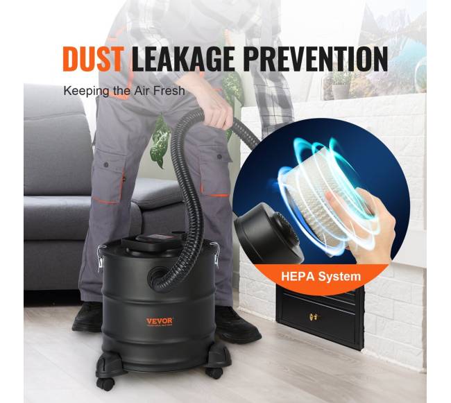 Pelenų siurblys, 20 L, 1200W galia3