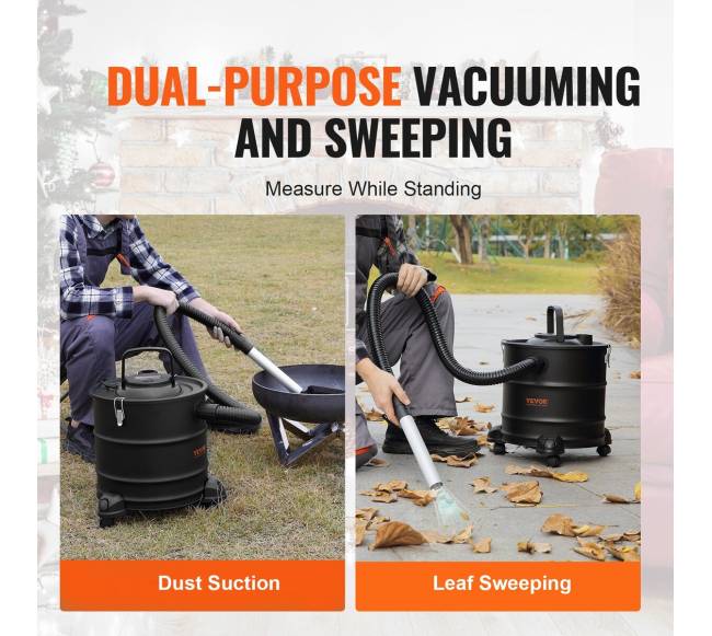 Pelenų siurblys, 20 L, 1200W galia5