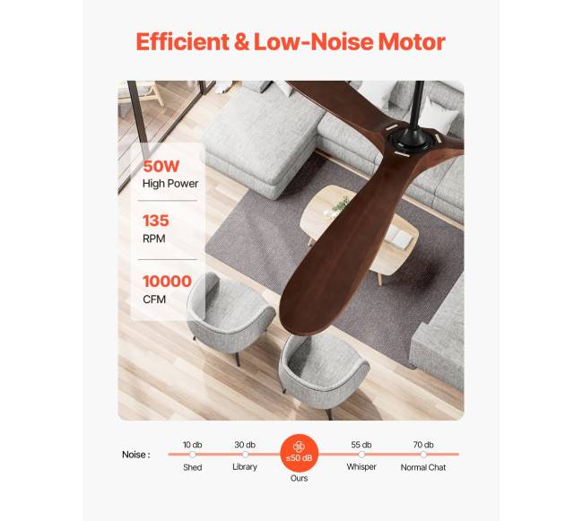 182 cm medinės mentės lubų ventiliatorius2