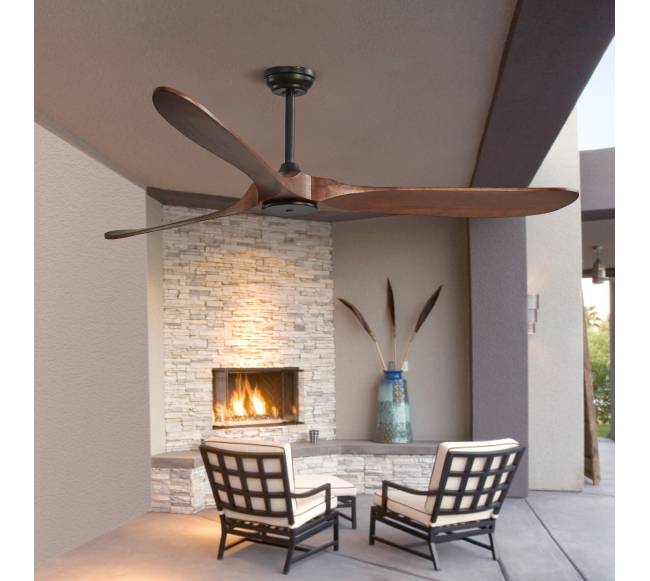 182 cm medinės mentės lubų ventiliatorius7