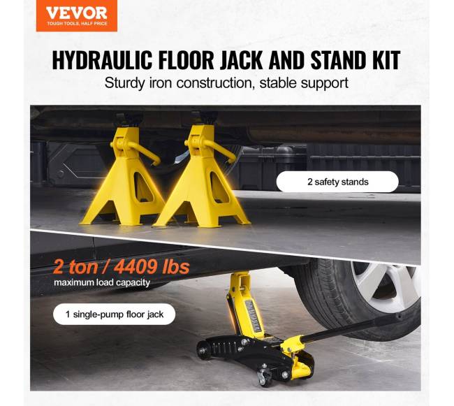 Žemas grindinis domkratas 2 tonų hidraulinis1