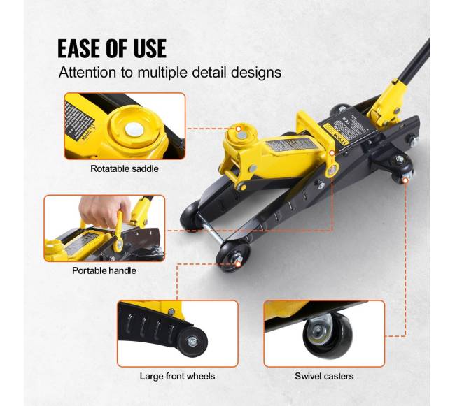 Žemas grindinis domkratas 2 tonų hidraulinis5