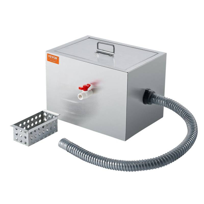 Nerūdijančio plieno riebalų gaudyklė virtuvei0