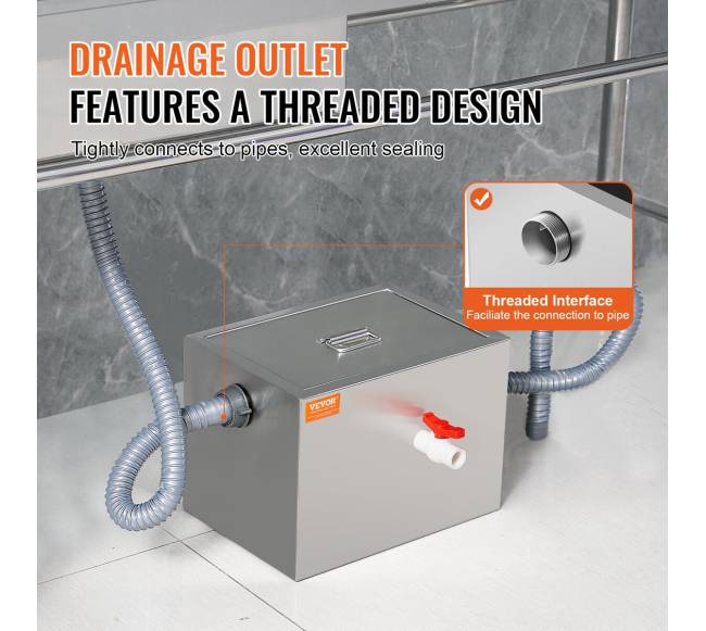 Nerūdijančio plieno riebalų gaudyklė virtuvei3