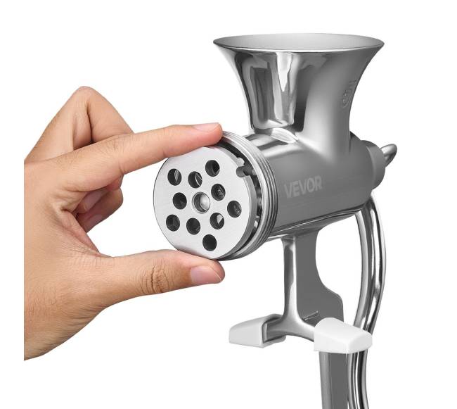 Rankinė mėsmalė su stalo spaustuku9