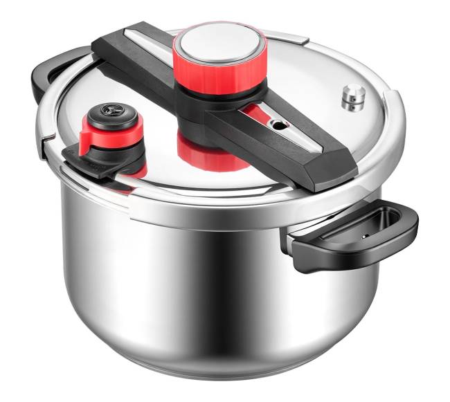 9 l nerūdijančio plieno puodas su slėgiu0