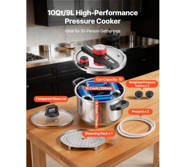 9 l nerūdijančio plieno puodas su slėgiu3