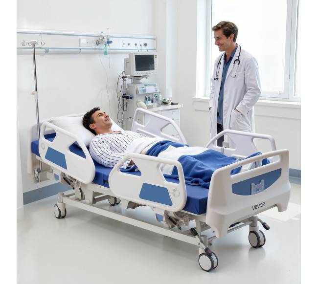 Elektrinė funkcinė ligoninės lova su Trendelenburg funkcija7