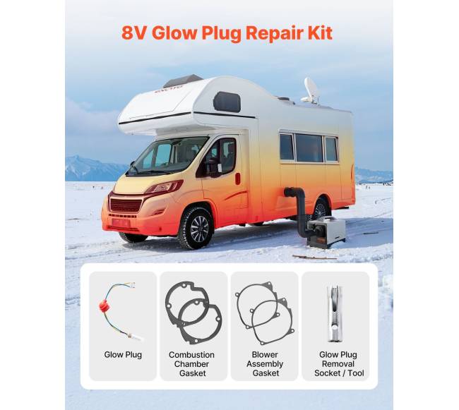 8V kaitinimo žvakių remonto rinkinys automobiliams1