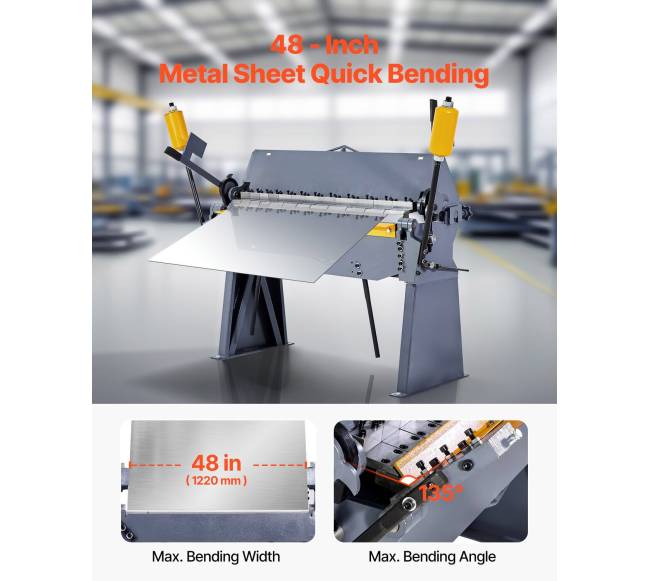 Lakštų lenkimo staklės, 1220 mm pločio1