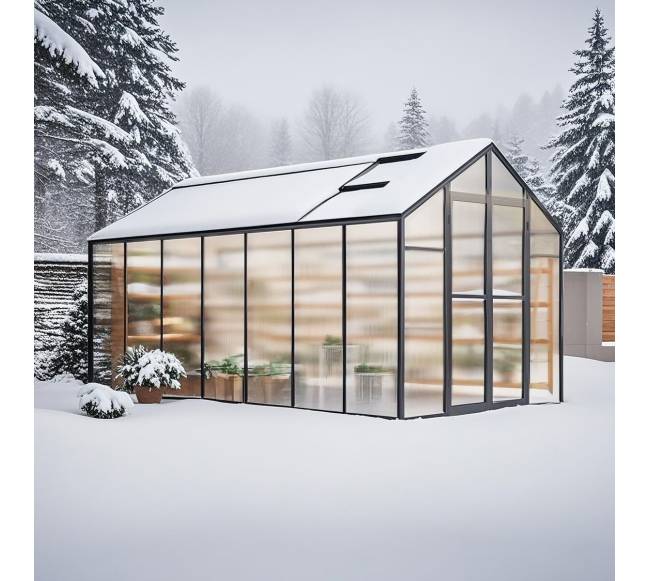 Polikarbonatinis šiltnamis 8 x 14 pėd.7