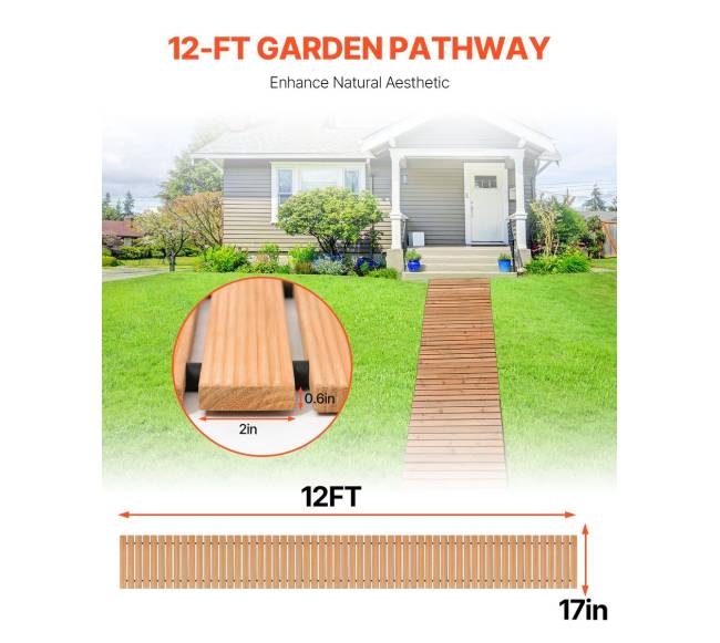 Medinis sodo takelis 3.6 m ilgio1