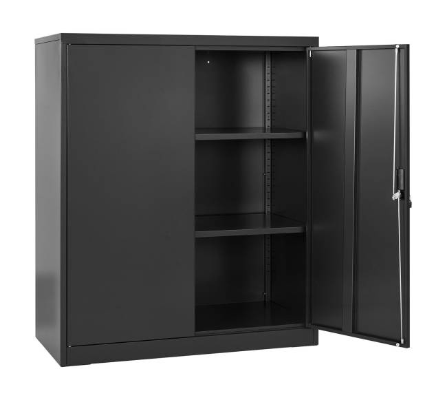 Plieninė metalinė spintelė su reguliuojamomis lentynomis9