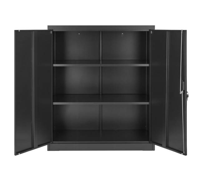 Plieninė metalinė spintelė su reguliuojamomis lentynomis10