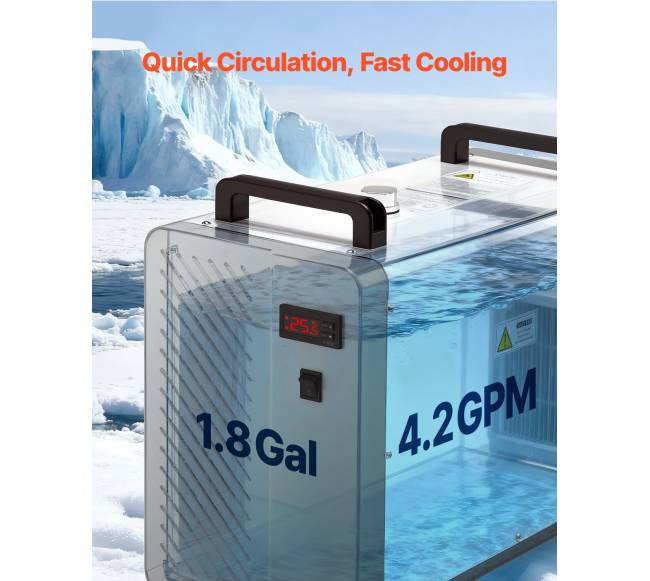 Pramoninis vandens aušintuvas CO2 lazeriui4