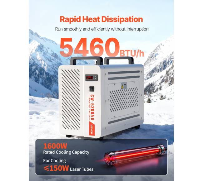 Pramoninis vandens aušintuvas su kompresoriumi1