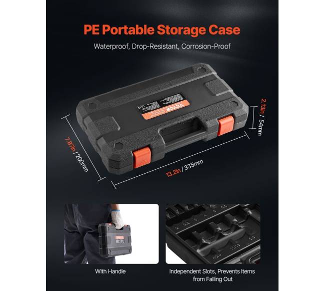 32 dalių šešiakampių galvučių rinkinys4