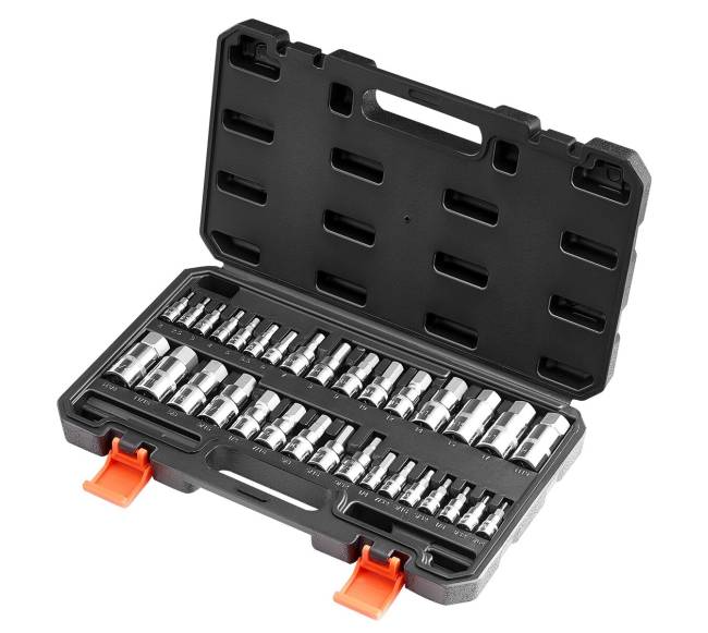 32 dalių šešiakampių galvučių rinkinys10