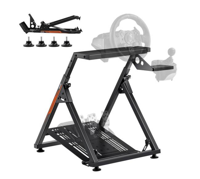 Sulankstomas lenktynių vairaračio stovas Logitech G923 G920 G29 G278