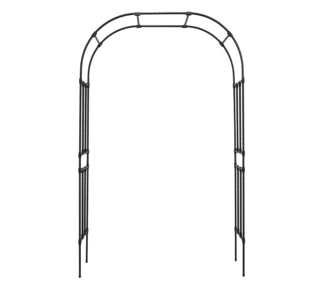 Metalinė sodo arka vijokliams0