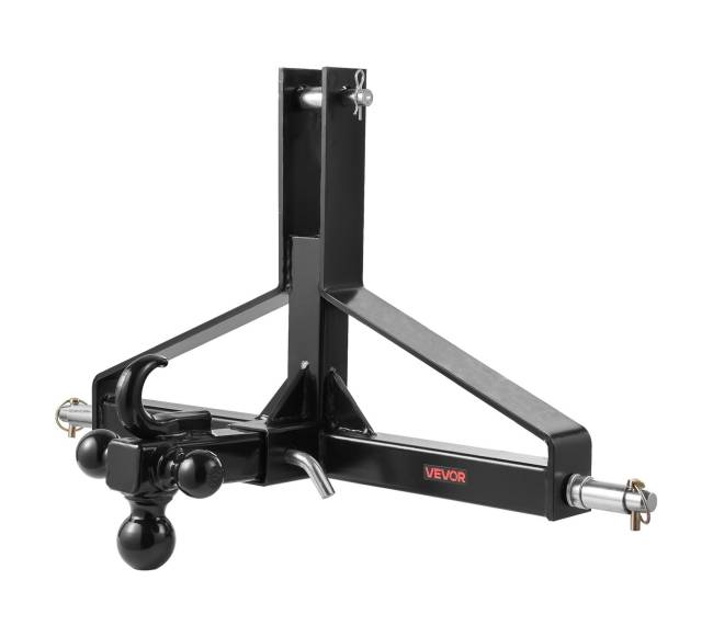 3 taškų traktoriaus priekabos kablys su 2 colių lizdu8