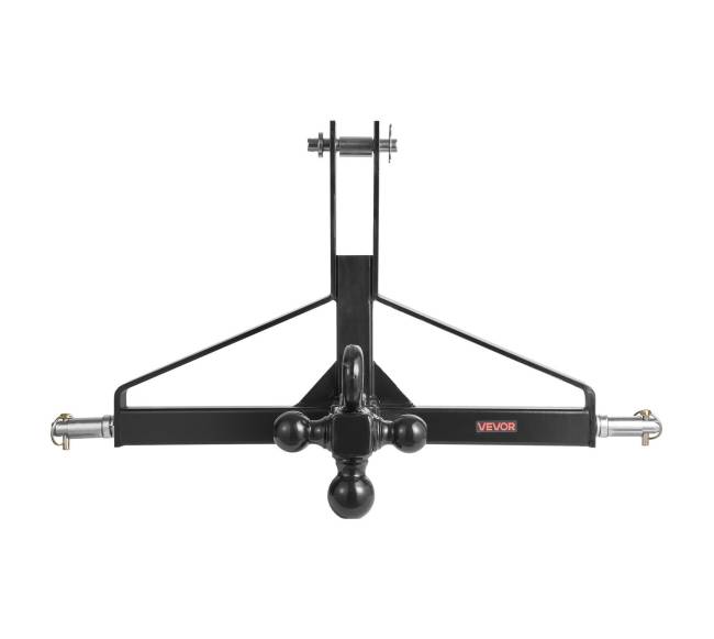 3 taškų traktoriaus priekabos kablys su 2 colių lizdu10