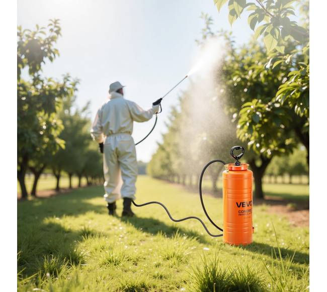 Pramoninis betoninis purkštuvas, 14L nerūdijančio plieno purkštuvas7