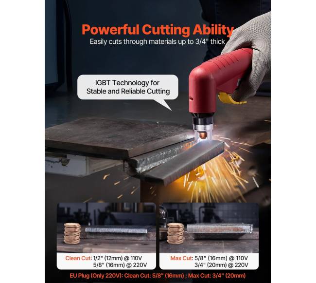 Plazminis pjoviklis 65A be kontakto1