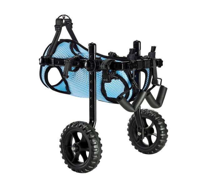 Neįgalų šunų vežimėlis iki 10 kg0
