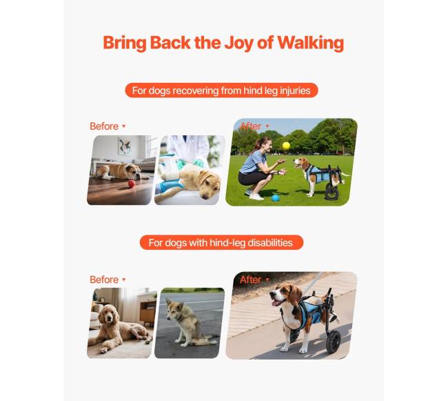 Neįgalų šunų vežimėlis iki 10 kg1