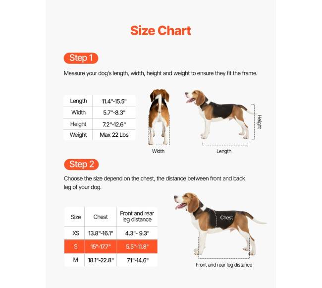 Neįgalų šunų vežimėlis iki 10 kg2